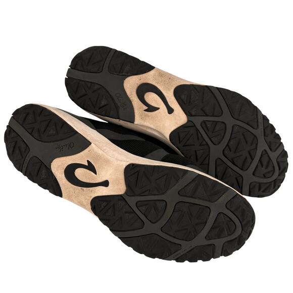 Olukai Women's Black Miki Trainer Sneakers Size 9 - Picture 9 of 9